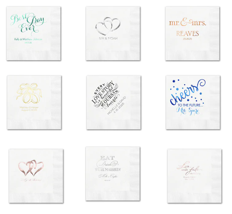 Wedding Napkins Canada